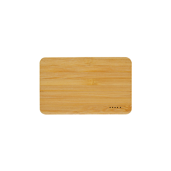 2020 newest 5000mAh Bamboo Wireless Power Bank LWS-2012